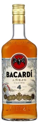 Immagine prodotto di Bacardi 4 Years Old AÑEJO CUATRO Gold Rum 40% Vol. 0,7l