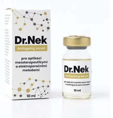 Zdjęcie produktu dla Dr.Nek Serum przeciwstarzeniowe z kwasem hialuronowym, kolagenem, aminokwasami i minerałami do mezoterapii i mikroigłowania