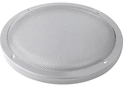 Lautsprecher-Ziergitter HIFI 245 mm, silber, 10 Zoll