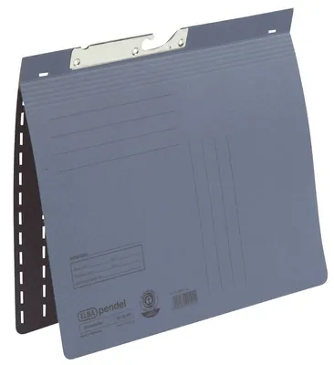 Produktbild von ELBA Pendelhefter, DIN A4, Manilakarton, 250 g-qm, blau - für den Markt: D - L - A - CH - 50 Stück (90451 BL)