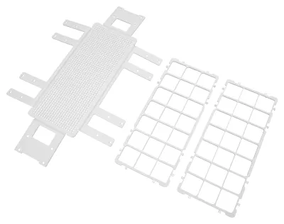 Obrázok produktu pre Rozložiteľný plastový stojan na skúmavky (30 mm, 21 miest) pre laboratórne vzorkovnice