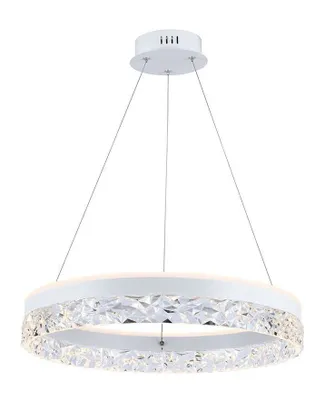 Immagine prodotto di Lampada a sospensione a LED VT-7581 bianca 25 W, bianco caldo 3000 lm, metallo, dimensioni: 122 x 50 x 50 cm, IP20, V-TAC