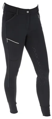 Produktbild von Covalliero Softshell Reithose Navy, mit praktischer Tasche, Größe:40