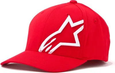 Image de Casquette Alpinestars Corp Shift 2 Flexfit, rouge/jaune, L/XL