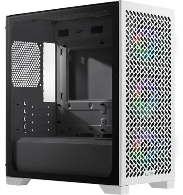 Produktbild von Cooler Master Elite 302, Mini Tower, PC, Weiß, micro ATX, Mini-ITX, Stahl, Gaming
