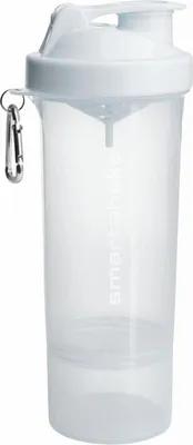 Produktbild von Smartshake Slim (500ml) Pure White - Fitness-Zubehör - Streuer & Mixer