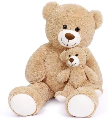 Produktbild von Grosse Teddybär mit kleinem Begleitbär für Kinder und besondere Anlässe