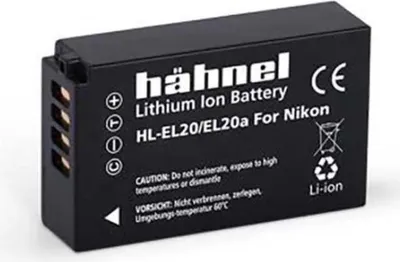 Produktbild von Hahnel HL-EL20, 880 mAh, 7,2 V, Lithium-Ion (Li-Ion)