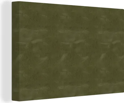 Produktbild von OneMillionCanvasses® - Leinwandbilder - 140x90 cm, Leder - Grün - Tierhaut, Wandbilder Kunstdruck Wanddekoration - Foto auf Leinwand - Gemälde auf Holzrahmen