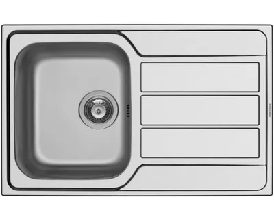 Immagine prodotto di Lavello in acciaio inox Pyramis Athena 79x50 1B1D