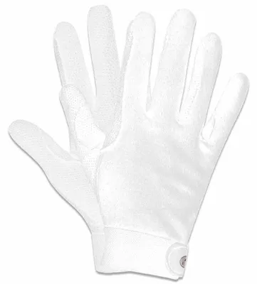 Immagine prodotto di Guanto da equitazione Waldhausen Picot in cotone bianco, taglia:S