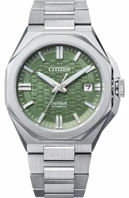 Produktbild von Citizen NB6080-51W Herren-Armbanduhr Automatik Series 8 Moosgrün