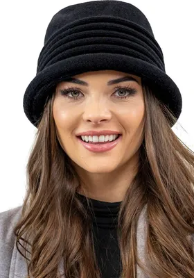 Produktbild von Vivisence damen hut eleganter wintermütze warm und gemütlich kopfbedeckung an winter und herbst warm dick strickmütze, klassisch mütze für frauen, hergestellt in der eu, schwarz, einheitsgröße