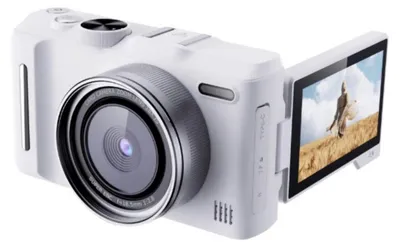 Image de Appareil photo numérique 4K - Appareil photo compact - 48 MP - Zoom 18x - Écran rabattable de 7,6 cm - Autofocus - USB-C