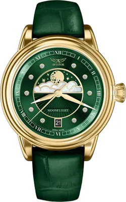 Produktbild von Damen Aviator Moonflight Diamonds Limitierte DE Auflage von 100 Stück