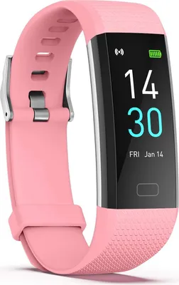 Produktbild von Fitness Tracker fur Damen Herren mit Pulsmesser Blutdruck  Fitnessuhr Wasserdicht,16 Sportmodi Schrittzähler Kalorienzähler Pulsuhr Aktivitätstracker