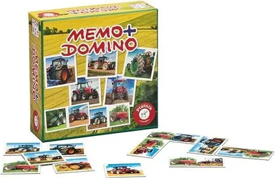 Produktbild von PIATNIK Memo Domino Traktoren 0 0 0