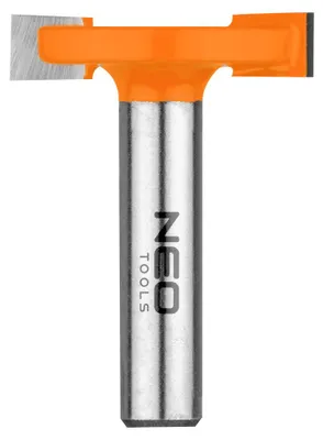 Image de Fraise pour rainures, carbure de tungstène (TCT), 32 x 6,35 mm, collet de 8 mm
