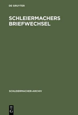 Produktbild von Schleiermachers Briefwechsel