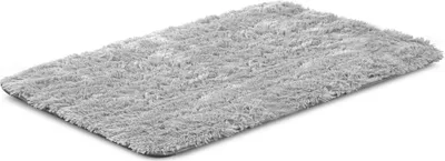 Obrázek produktu pro Podložka pro psy 120x80 cm Shaggy Světle šedá protiskluzová