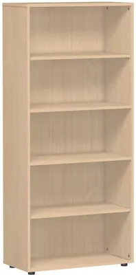 Zdjęcie produktu dla Regał Geramöbel z nóżkami, 800 x 400 x 1808, buk, S-385001-B
