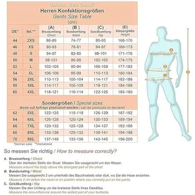 Produktbild von Trachten Kniebundhose Herren Jeans Hose mit Hosenträgern Stickerei, Größe:58/3XL, Farbe:Dunkelbraun