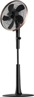 Zdjęcie produktu dla Cecotec EnergySilence 1040 SmartExtreme, Wentylator domowy z łopatkami, Czarny, Miedziany, Podłoga, 40 cm, 1120 - 1350 mm, Obrotowy, Bezprzewodowy