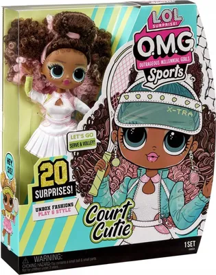 Zdjęcie produktu dla Lalka L.O.L. Surprise O.M.G. Sports Court Cutie