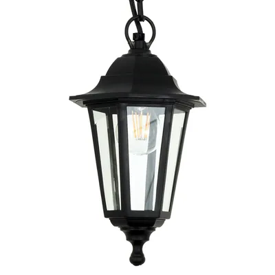 Produktbild von Hängelampe ERANO.D IP44 E27 max 60W schwarz