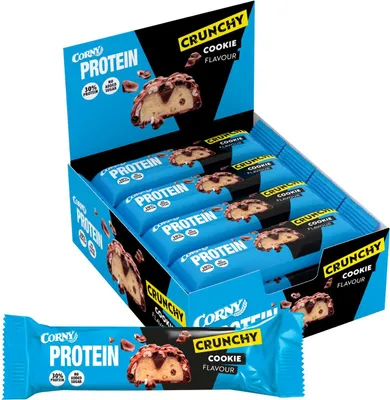 Produktbild von Corny PROTEIN Crunchy Cookie, 12x45g (MHD: 14.08.2025)