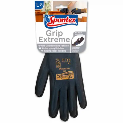 Produktbild von MAPA Spontex Handschuh Grip Extreme Größe L Anti Rutsch Beschichtung