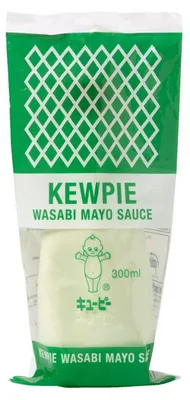 Produktbild von Kewpie Wasabi Mayonnaise 300g – Cremig-pikante japanische Mayonnaise