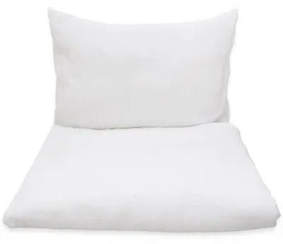 Produktbild von Kerstin Premium Muslin Kinderbettwäsche 135x100 cm Weiß
