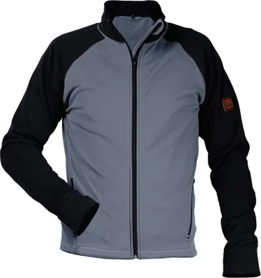 Obrázek produktu pro Bunda Rokker Soft Shell, světle šedá/černá, XS
