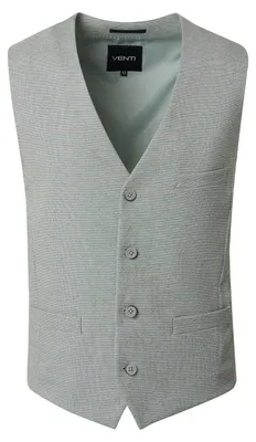 Produktbild von VENTI Herren Anzugweste FORMAL V-Neck Polyestermix Hellgrün 46