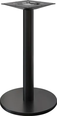 Produktbild von NIZZA | Bistro Stehtischgestell | Schwarz | Fuß: Ø 50 cm | Höhe: 105 cm | Tischgestell Rund, Bartischgestell