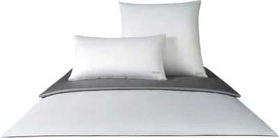 Produktbild von JOOP! Mako-Satin Bettwäsche-Garnitur 4040 Micro Pattern 150x220cm, Farbe haselnuss