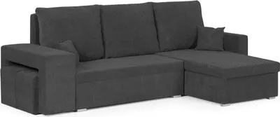 Produktbild von DOTEX2 Ecksofa mit Schlaffunktion - Dunkelgrau
