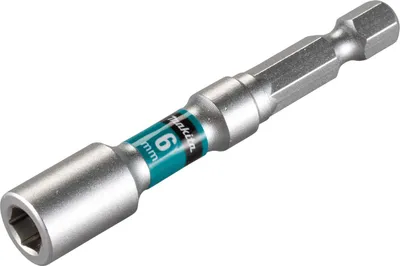 Produktbild von Makita Torsion Steckschlüssel SW6, 25,4 / 4 mm (1 / 4"), 1 Stück(e), 65 mm, 60 mm, 145 mm, 20 mm
