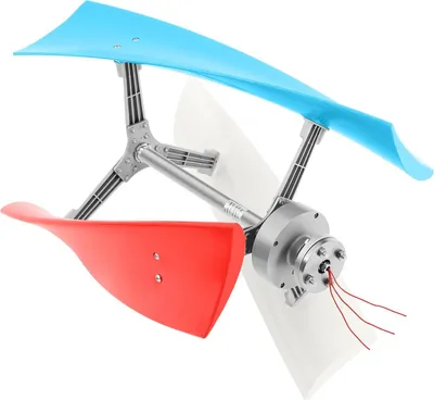 Obrázok produktu pre Vertikálna veterná turbína – generátor – 400 W – 24 V – spustenie od 2 m/s – permanentný magnet – IP67 – off-grid – viacfarebná