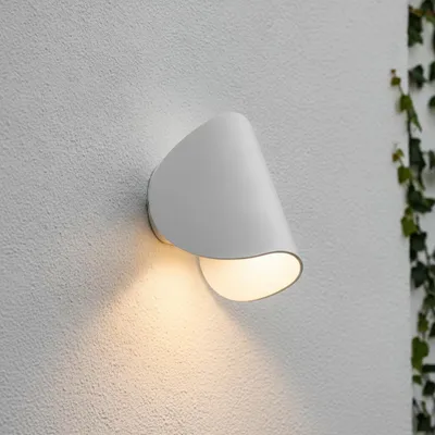 Productafbeelding van Design wandlamp Arabella wit, AI-gegenereerde afbeelding