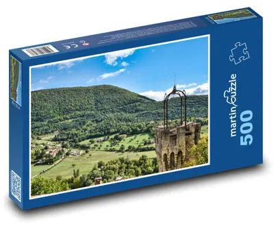 Obrázok produktu pre Puzzle 500 Kostolná zvonica v krajine - martinpuzzle