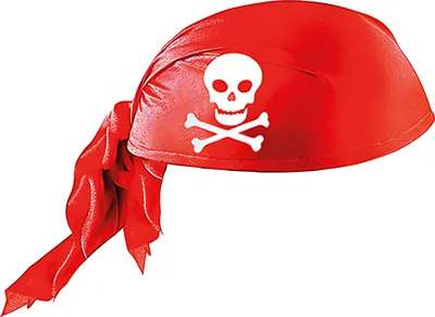 Produktbild von WIDMANN Piratenhut rot 8003558251117