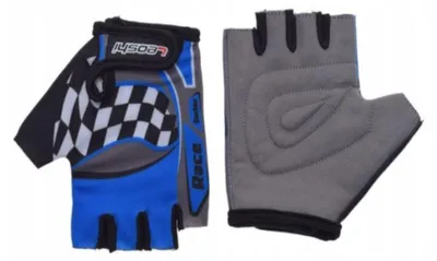 Produktbild von Leoshi LSL3345 Kinder Fahrradhandschuhe Blau Elasthan