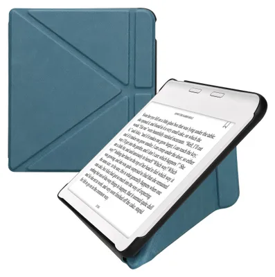 Produktbild von kwmobile Schutzhülle für Kobo Kobo Libra Colour / Tolino Vision Color Hülle - Kunstleder Case - eReader Klapphülle mit Auto Sleep Funktion - Cover mit
