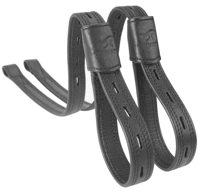 Zdjęcie produktu dla Equinate Slimline Mono Stirrup Leathers Black 80 cm