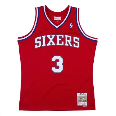 Obrázek produktu pro Basketbalový dres Mitchell & Ness Philadelphia 76ers #3 Allen Iverson red Swingman Jersey (19066) - S
