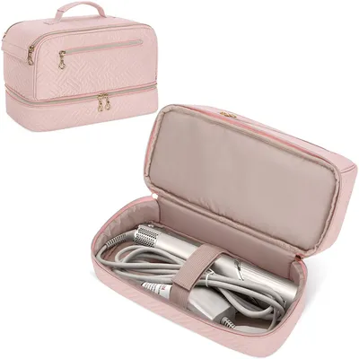 Productafbeelding van Draagbare Opbergcase voor Haarstyler met Twee Laagdesign