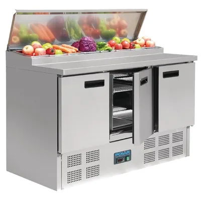 Produktbild von Polar Gekühlte Saladette Und Pizzatisch 390 Liter