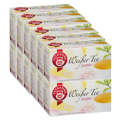 Produktbild von Teekanne Weißer Tee Jasmin mild mit natürlichem Aroma 25g 12er Pack